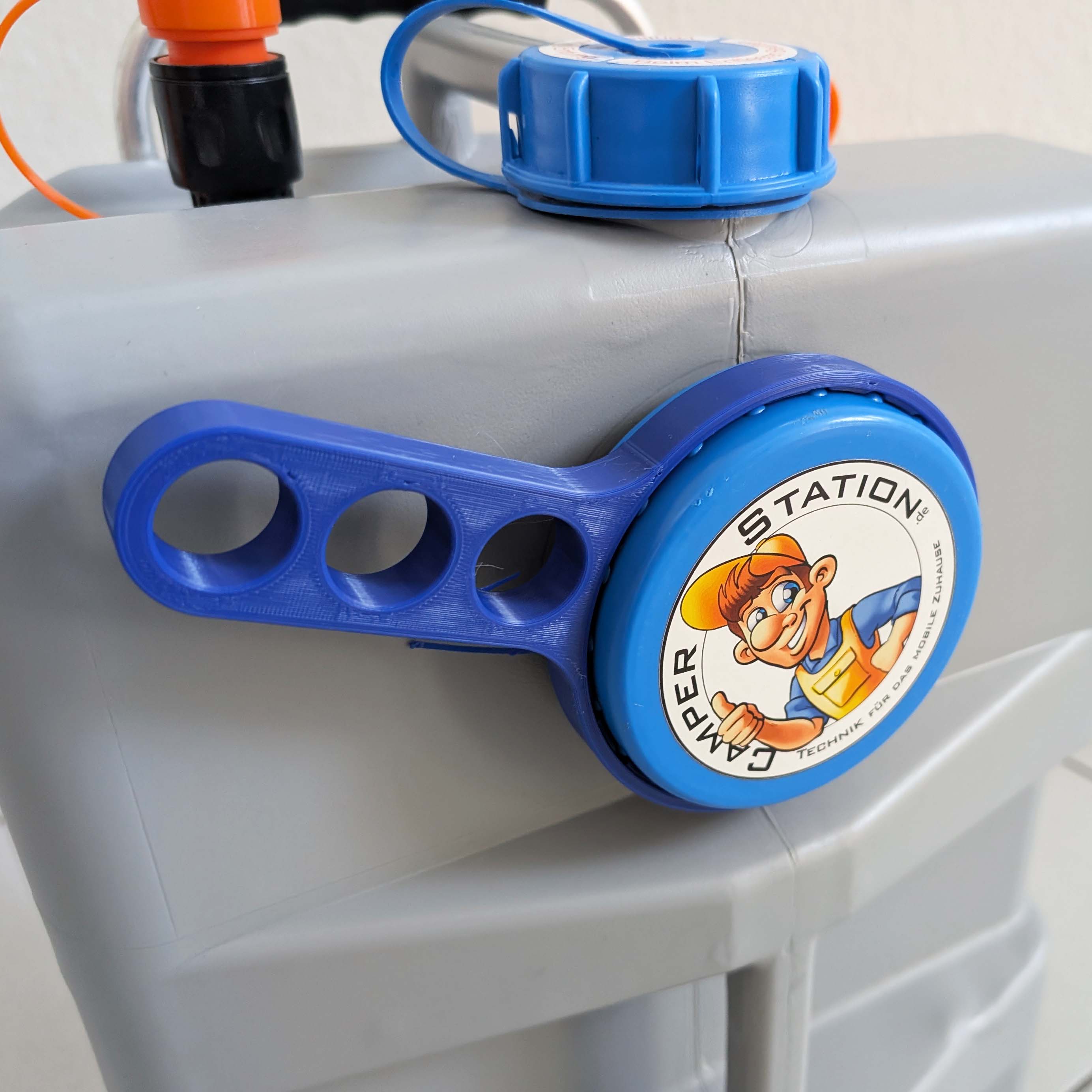 Réservoir d'eau sur roulettes (25 litres) 0,6 bar Pompe 12 volts